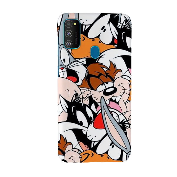 Looney Toons pattern Printed Slim Cases and Cover for Galaxy M30S