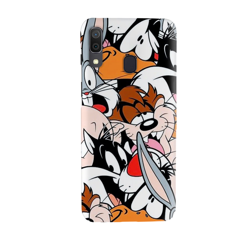 Looney Toons pattern Printed Slim Cases and Cover for Galaxy A20