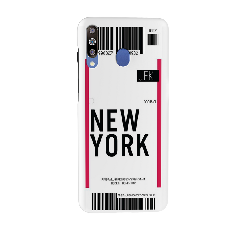 New York ticket Printed Slim Cases and Cover for Galaxy M30