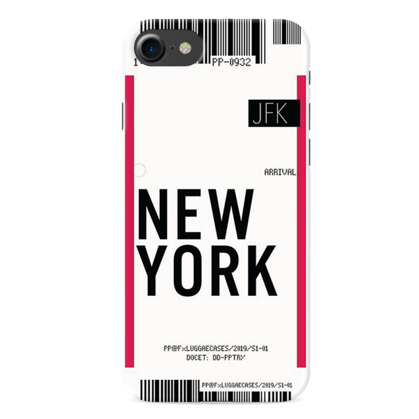 New York ticket Printed Slim Cases and Cover for iPhone 8