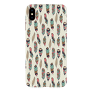 Feather pattern Printed Slim Cases and Cover for iPhone XS Max