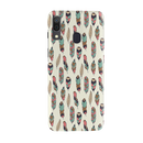 Feather pattern Printed Slim Cases and Cover for Galaxy A20