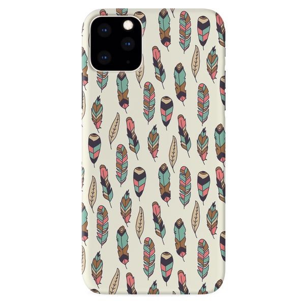 Feather pattern Printed Slim Cases and Cover for iPhone 11 Pro Max