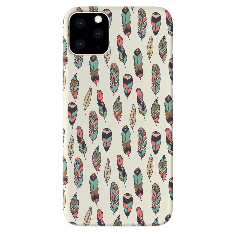 Feather pattern Printed Slim Cases and Cover for iPhone 11 Pro Max