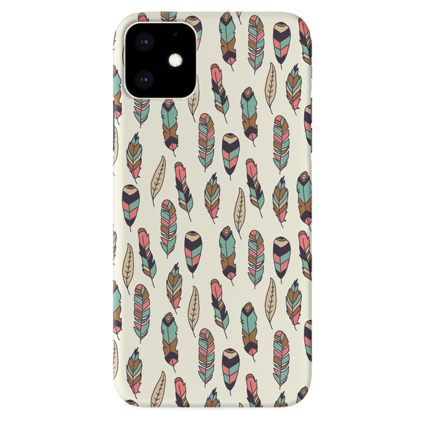 Feather pattern Printed Slim Cases and Cover for iPhone 11