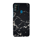 Dark Marble Printed Slim Cases and Cover for Galaxy M30S