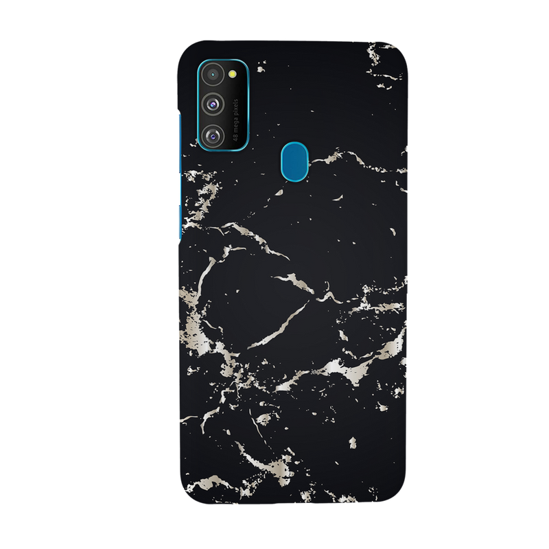 Dark Marble Printed Slim Cases and Cover for Galaxy M30S