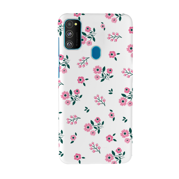 Pink florals Printed Slim Cases and Cover for Galaxy M30S