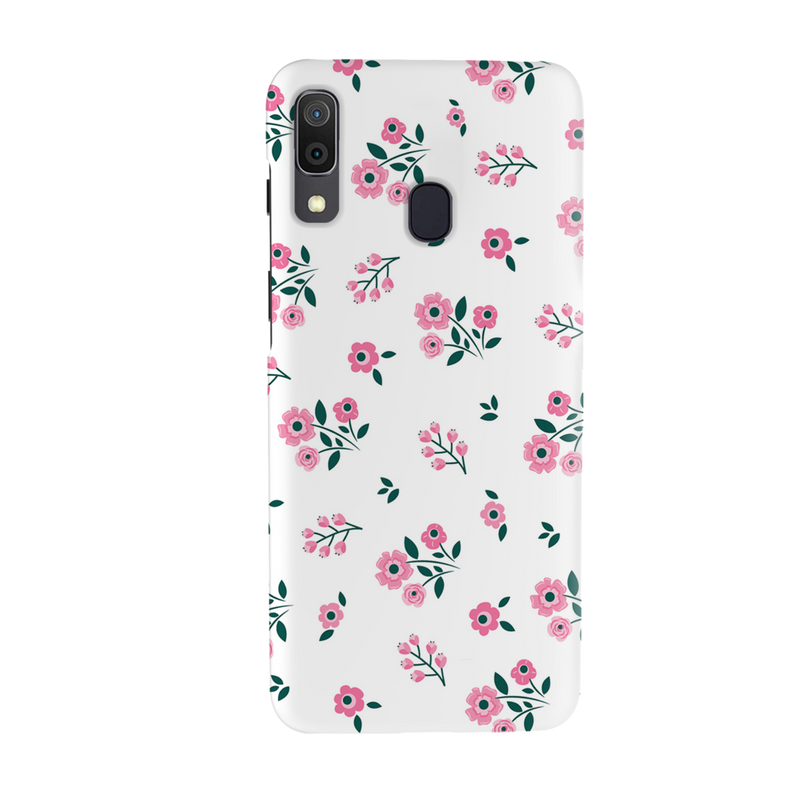 Pink florals Printed Slim Cases and Cover for Galaxy A20