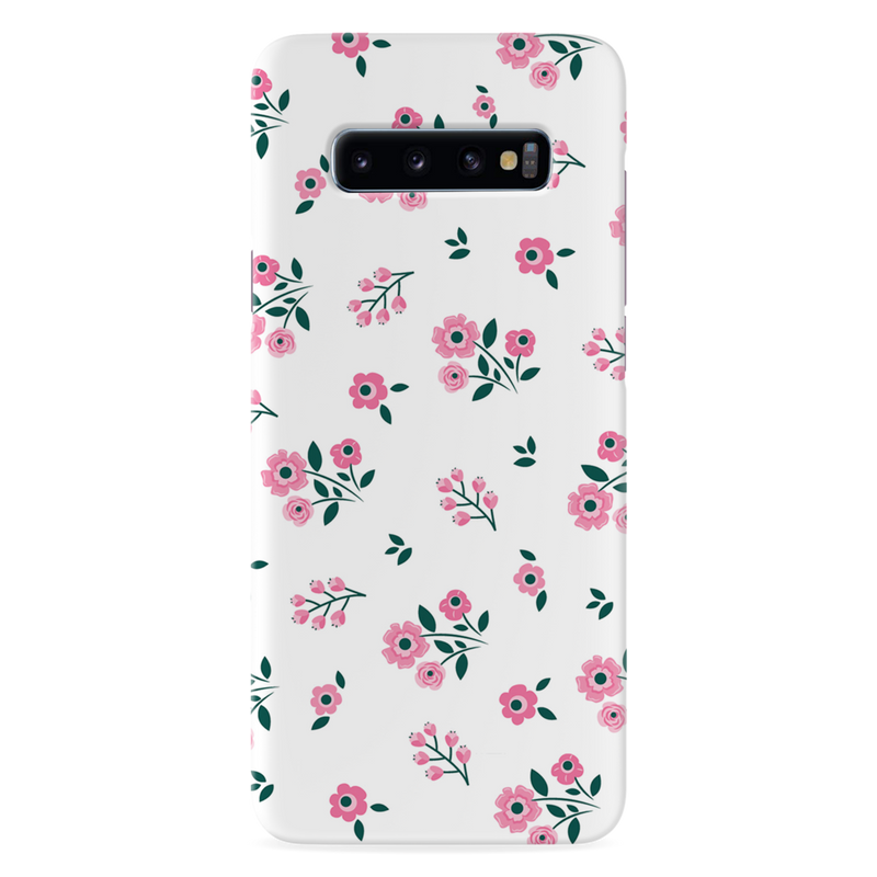 Pink florals Printed Slim Cases and Cover for Galaxy S10