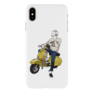 Scooter 75 Printed Slim Cases and Cover for iPhone XS Max