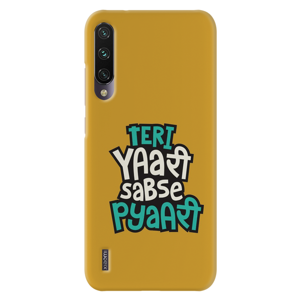 Teri Yari sabse pyari Printed Slim Cases and Cover for Redmi A3