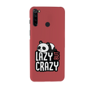 Lazy but crazy Printed Slim Cases and Cover for Redmi Note 8