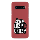 Lazy but crazy Printed Slim Cases and Cover for Galaxy S10