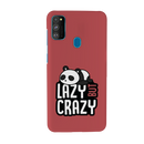 Lazy but crazy Printed Slim Cases and Cover for Galaxy M30S