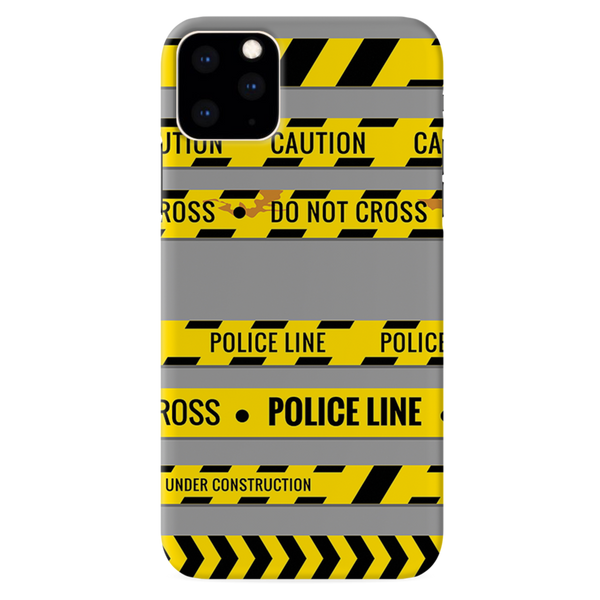 Police line Printed Slim Cases and Cover for iPhone 11 Pro Max