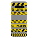 Police line Printed Slim Cases and Cover for Galaxy S10