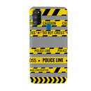 Police line Printed Slim Cases and Cover for Galaxy M30S