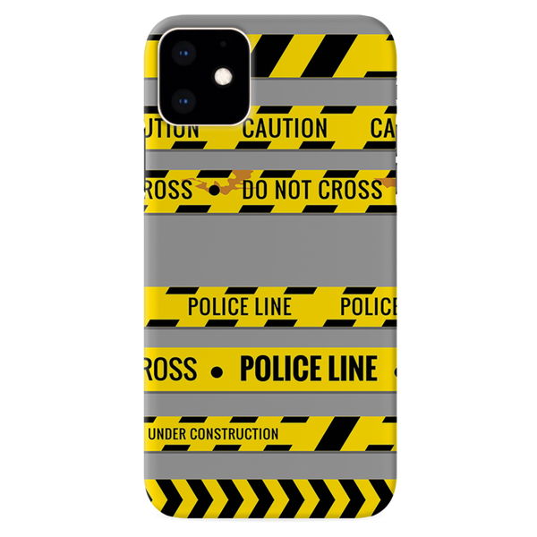 Police line Printed Slim Cases and Cover for iPhone 11