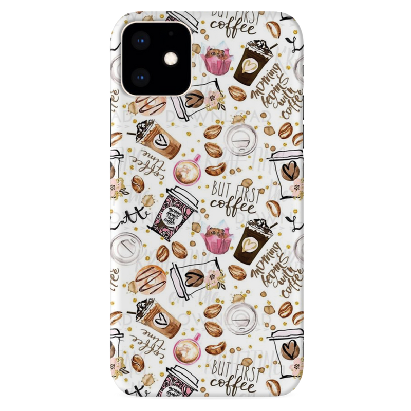 Coffee first Printed Slim Cases and Cover for iPhone 11