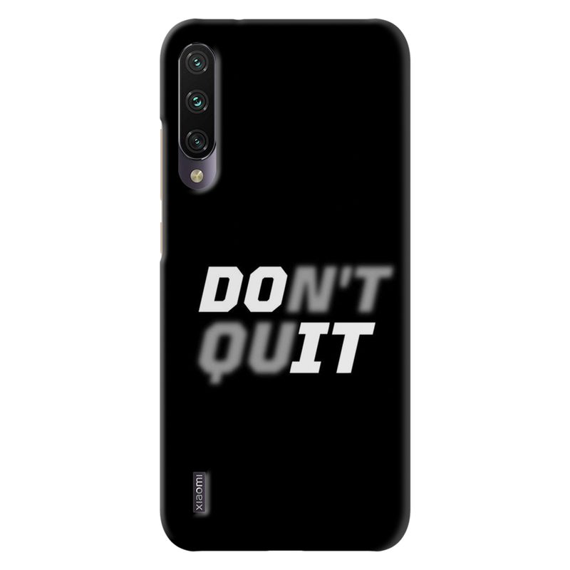 Don't quit Printed Slim Cases and Cover for Redmi A3