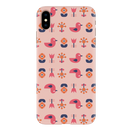 Duck and florals Printed Slim Cases and Cover for iPhone XS Max