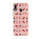 Duck and florals Printed Slim Cases and Cover for Galaxy A20