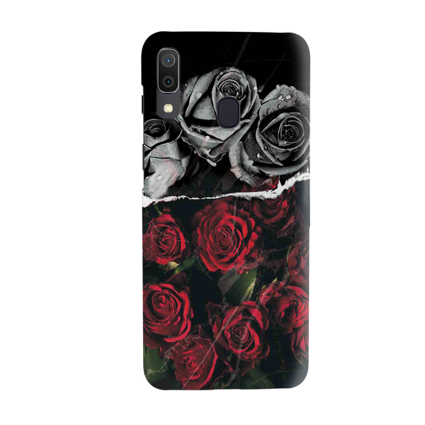 Dark Roses Printed Slim Cases and Cover for Galaxy A20