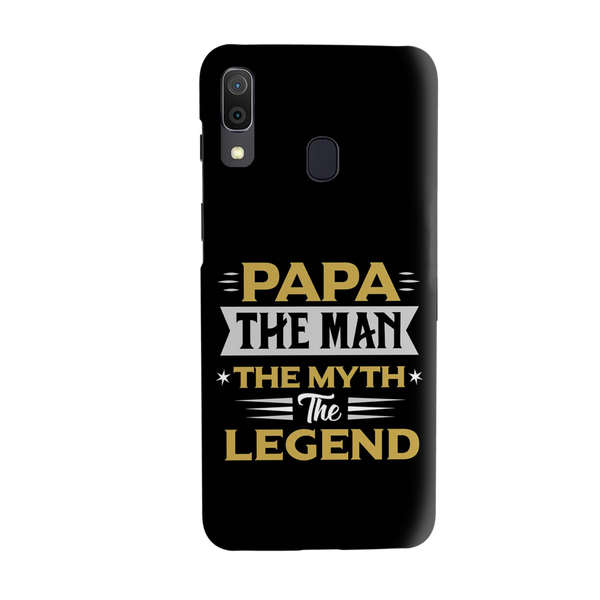 Papa the legend Printed Slim Cases and Cover for Galaxy A20