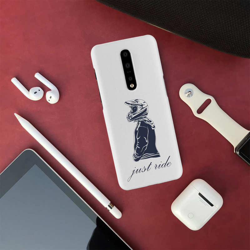 Just Ride Printed Slim Cases and Cover for OnePlus 7 Pro