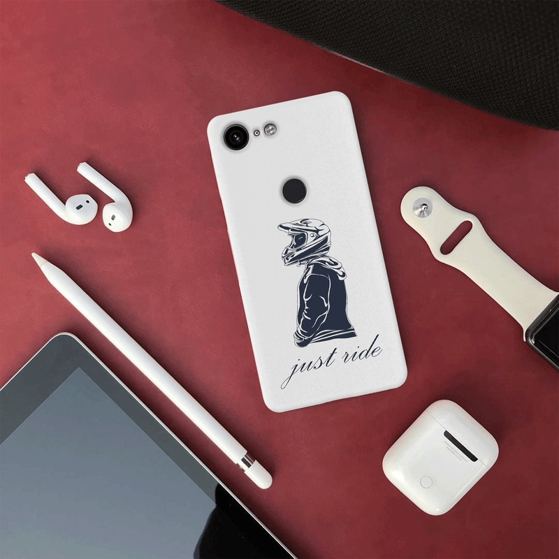 Just Ride Printed Slim Cases and Cover for Pixel 3 XL