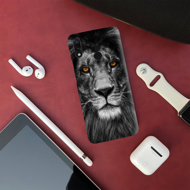 Lion Face Printed Slim Cases and Cover for Redmi Note 7 Pro