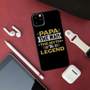 Papa the legend Printed Slim Cases and Cover for iPhone 11 Pro Max