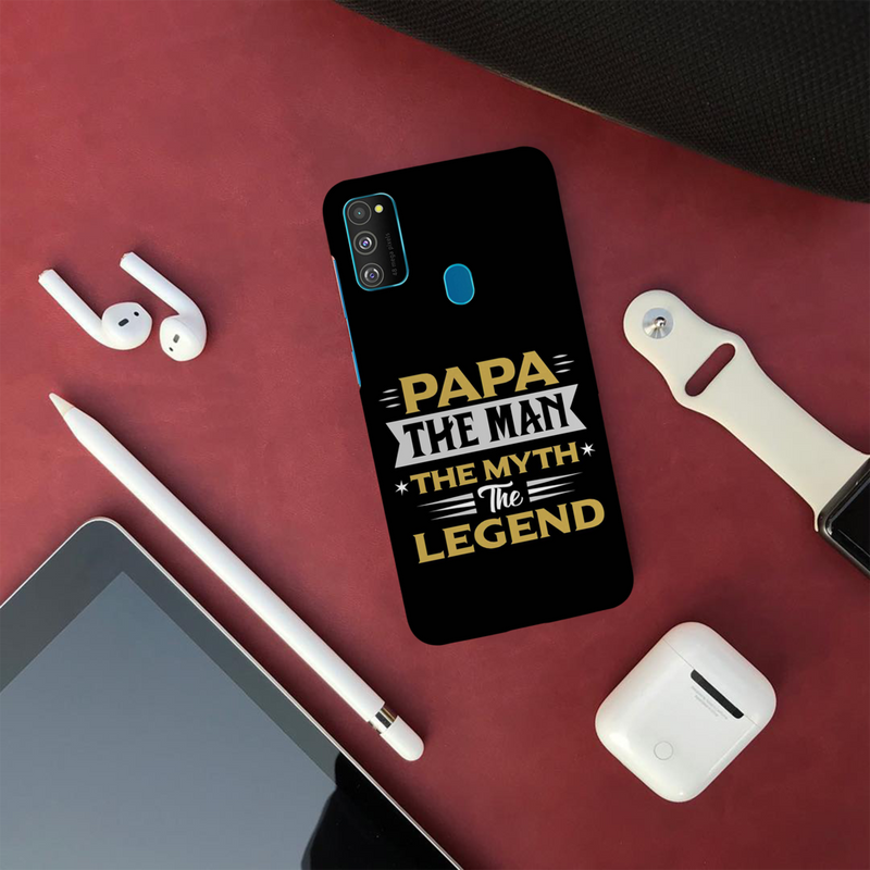 Papa the legend Printed Slim Cases and Cover for Galaxy M30S