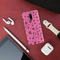 Pink Hearts Printed Slim Cases and Cover for OnePlus 7