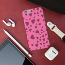 Pink Hearts Printed Slim Cases and Cover for iPhone 6 Plus