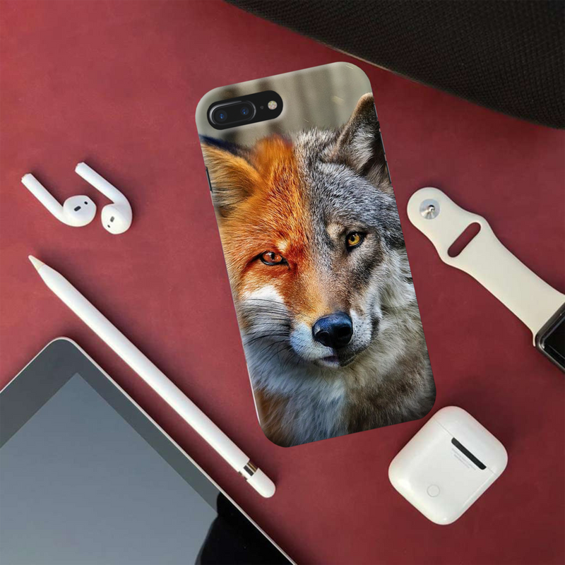 Wolf Printed Slim Cases and Cover for iPhone 8 Plus