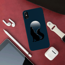 Wolf howling Printed Slim Cases and Cover for iPhone X