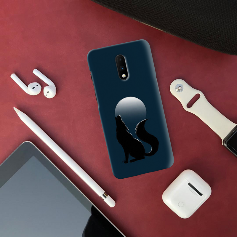 Wolf howling Printed Slim Cases and Cover for OnePlus 7