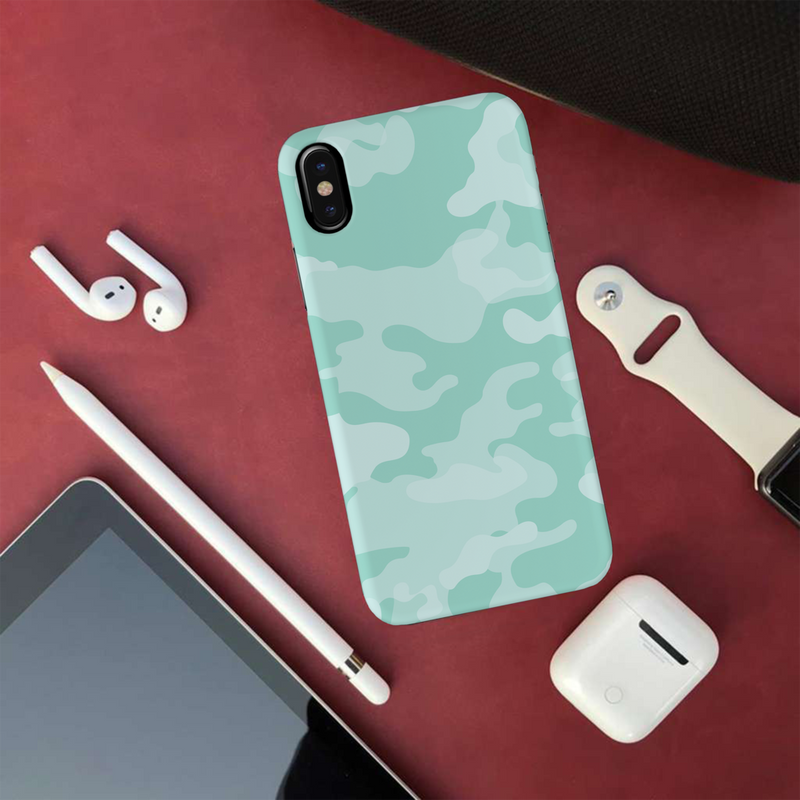 Xteal and White Printed Slim Cases and Cover for iPhone X