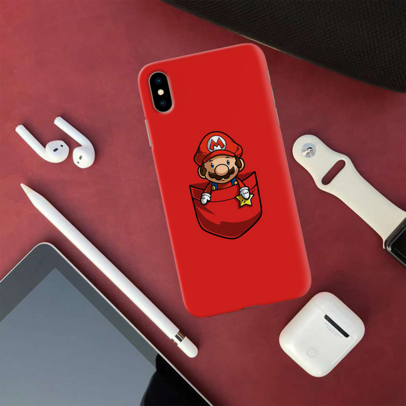 Mario Printed Slim Cases and Cover for iPhone XS Max