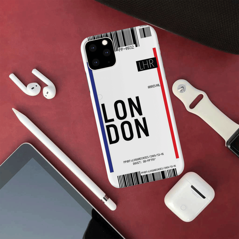 London Ticket Printed Slim Cases and Cover for iPhone 11 Pro Max