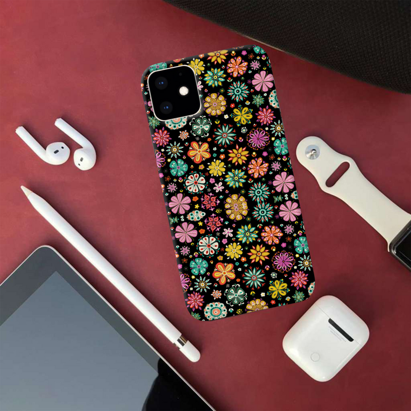 Night Florals Printed Slim Cases and Cover for iPhone 11