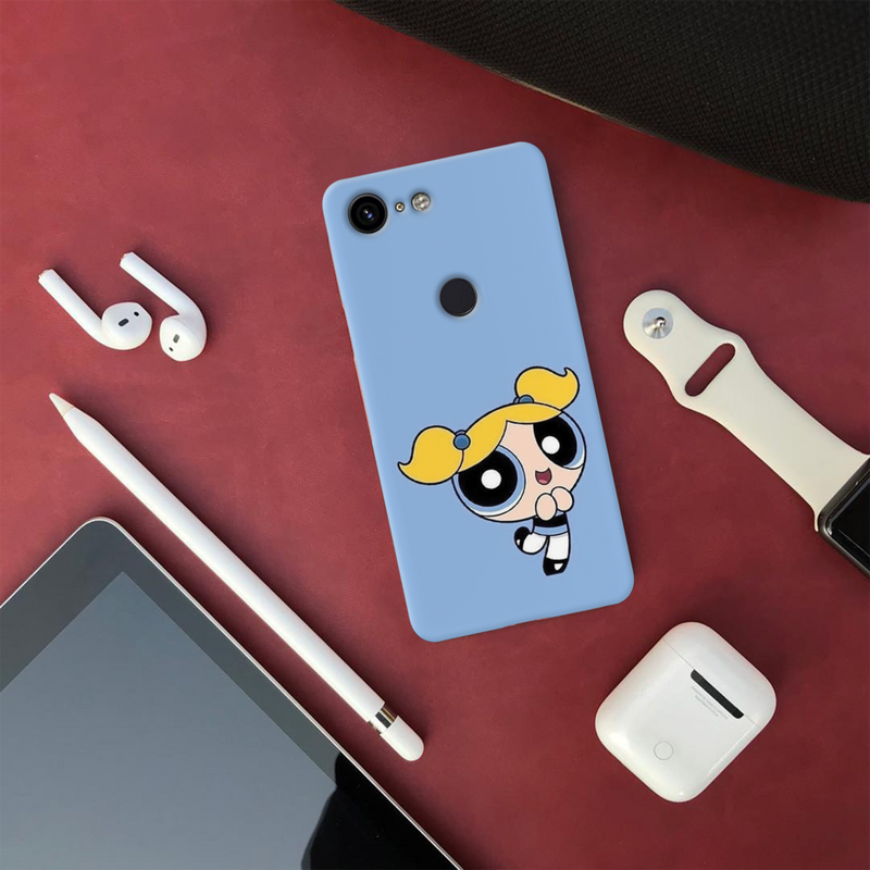 Powerpuff girl Printed Slim Cases and Cover for Pixel 3 XL