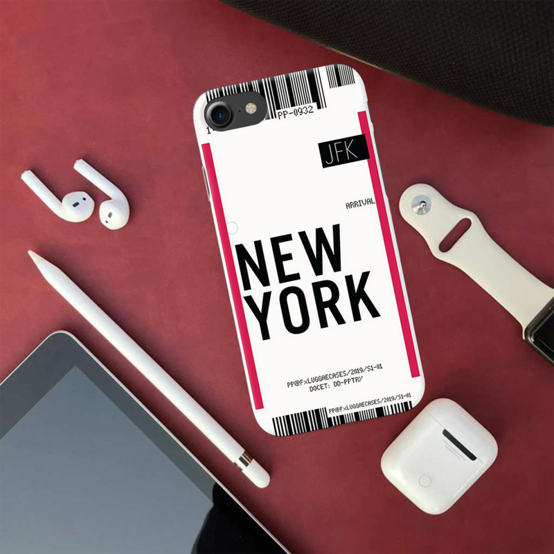 New York ticket Printed Slim Cases and Cover for iPhone 7