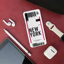 New York ticket Printed Slim Cases and Cover for Galaxy A70