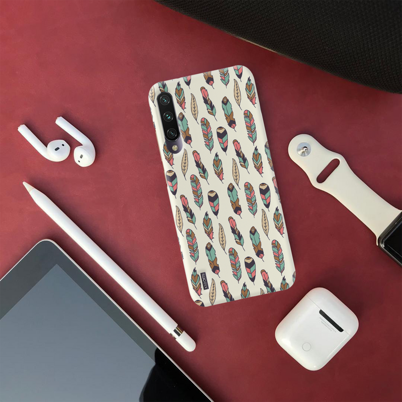 Feather pattern Printed Slim Cases and Cover for Redmi A3