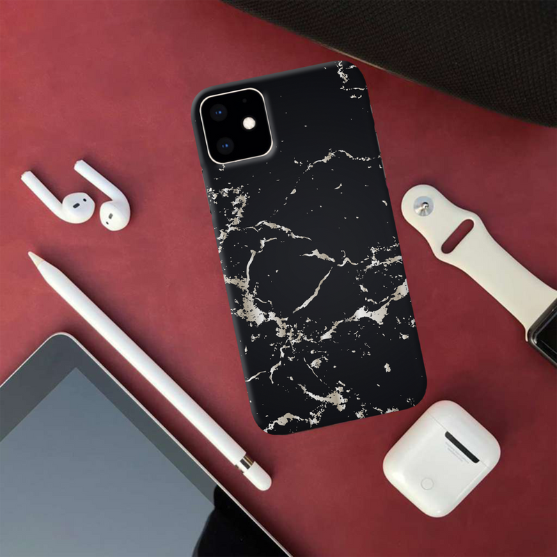 Dark Marble Printed Slim Cases and Cover for iPhone 11