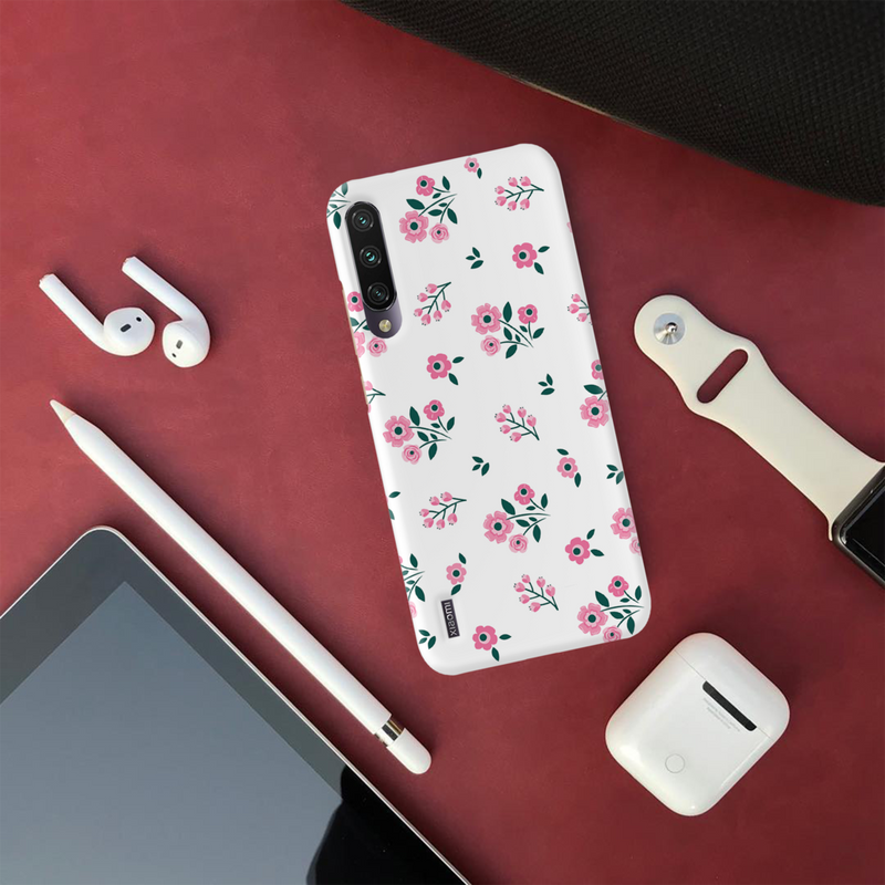 Pink florals Printed Slim Cases and Cover for Redmi A3