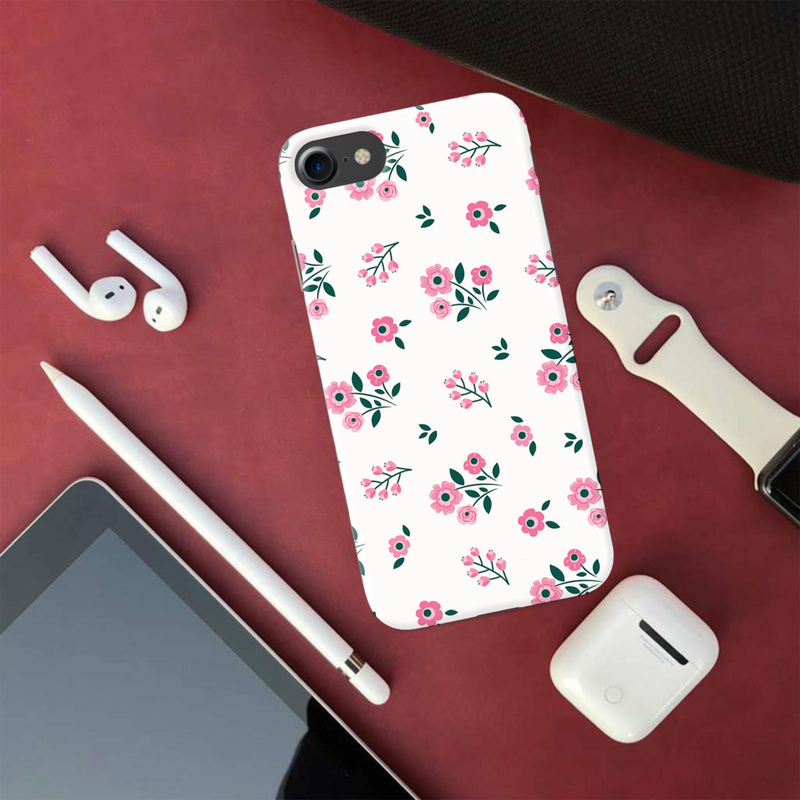 Pink florals Printed Slim Cases and Cover for iPhone 7